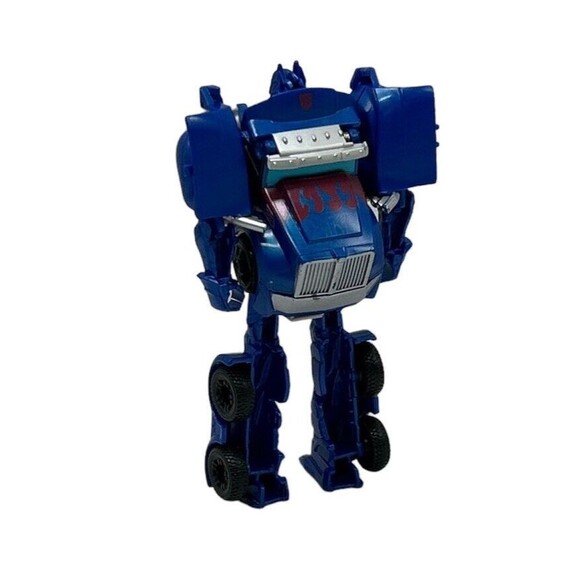 Transformers the Last Knight 1-Step Turbo Changer Optimus Prime 4.5" Figure 2017 - Picture 3 of 10